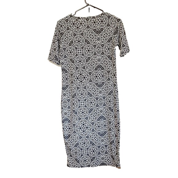 LULAROE “JULIA” Black & White Bodycon Dress – Women’s Size Small – EUC - Picture 9 of 10